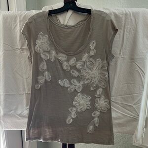 LOFT Graphic Embellished Tee